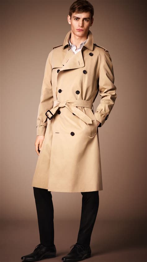 burberry westminster trench mens|burberry cashmere trench coat men's.